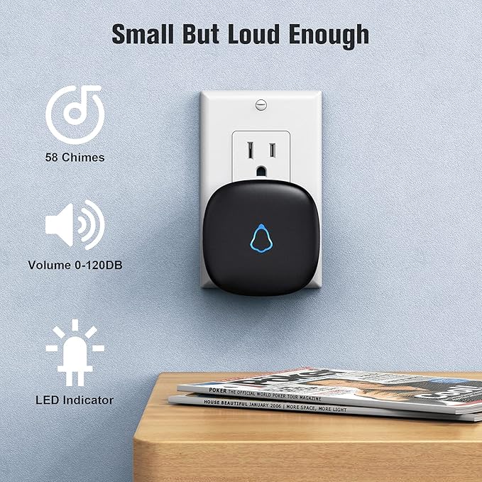 SECRUI Doorbell, Wireless Doorbell - Image 4