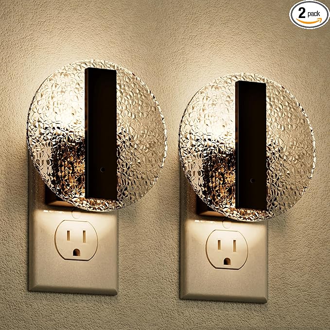 JandCase Night Light, LED Night Lights Plug into Wall, 3000K Warm White by JandCase