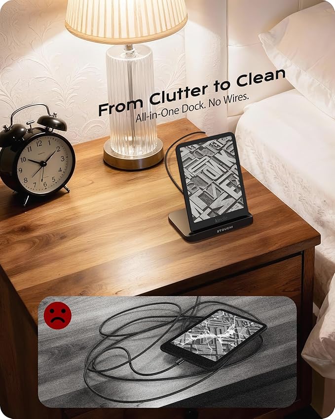 Stouchi Foldable Wireless Charging Dock Compatible - Image 5