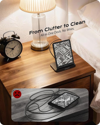 Stouchi Foldable Wireless Charging Dock Compatible - Image 5