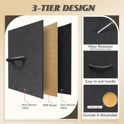 WLIVE Fabric Dresser for Bedroom - Image 7