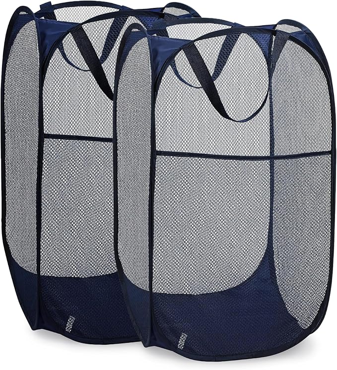Handy Laundry Collapsible Mesh Pop Up Hamper by Handy+Laundry