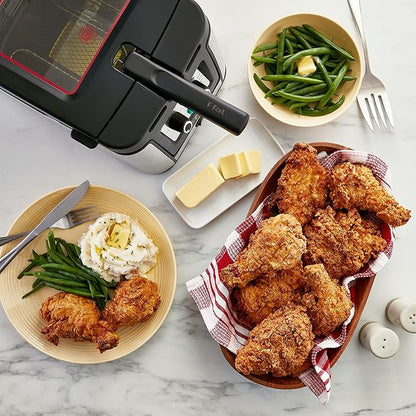 T-fal Deep Fryer with Basket, Electrics Stainless Steel 3.5 Liter Oil Capacity - Image 9