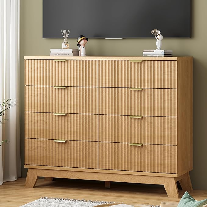 Fluted Dresser for Bedroom - Image 7