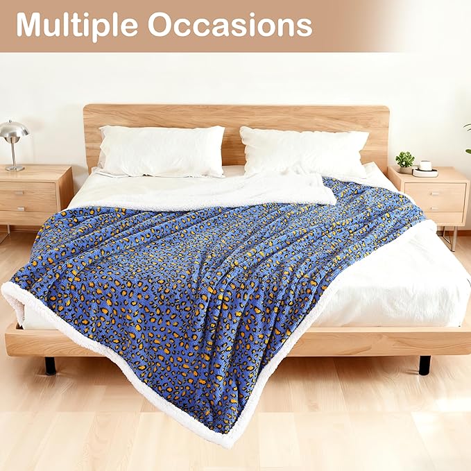 Electric Heated Blanket Throw Size 50"×60" - Image 2
