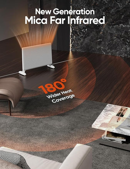 Ballu Mica Infrared Panel Space Heater - Image 4