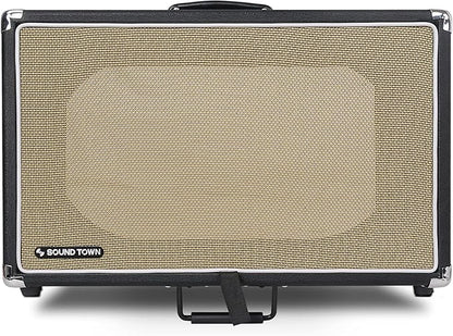Sound Town Vintage 6U Amp Rack Case, 12.5" Depth by SOUNDTOWN