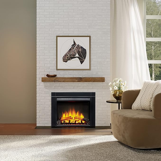 LegendFlame Jaden 28" W x 22" H Electric Fireplace Insert - Image 2