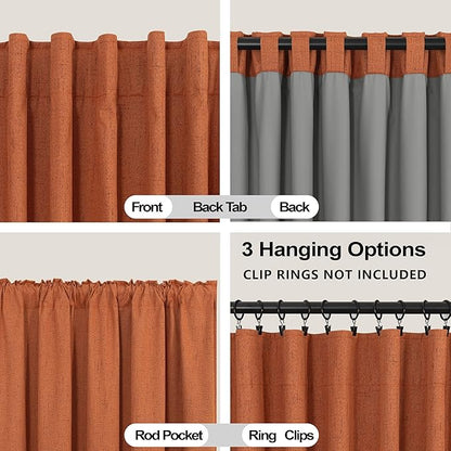 KOUFALL Hippie Curtains 63 Inch Length - Image 3