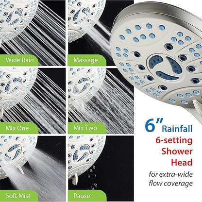 Hotel Spa AquaCare for California As-Seen-On-TV High Pressure Handheld Rain - Image 9