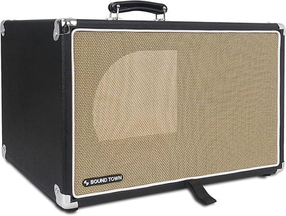 Sound Town Vintage 6U Amp Rack Case, 12.5" Depth - Image 2