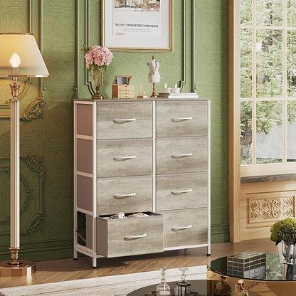 WLIVE Fabric Dresser for Bedroom, Tall Dresser - Image 4