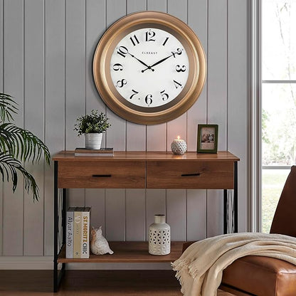 CLXEAST 18 Inch Glow in The Dark Wall Clocks - Image 6