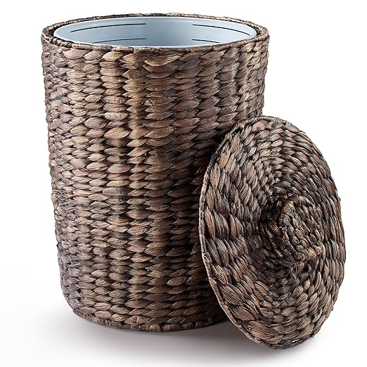 4 Gallons Wicker Waste Basket by TIDITA