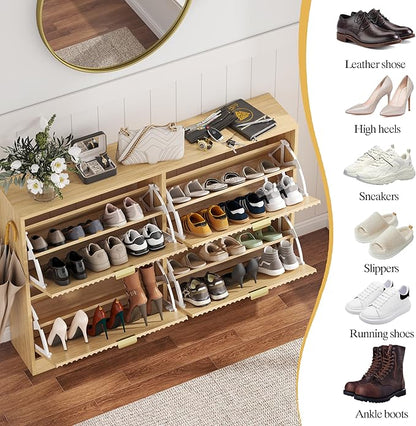 Shoe Cabinet Storage for Entryway - Image 4