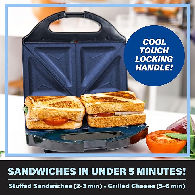 Granitestone Sandwich Maker, Toaster & Electric Panini Grill - Image 2