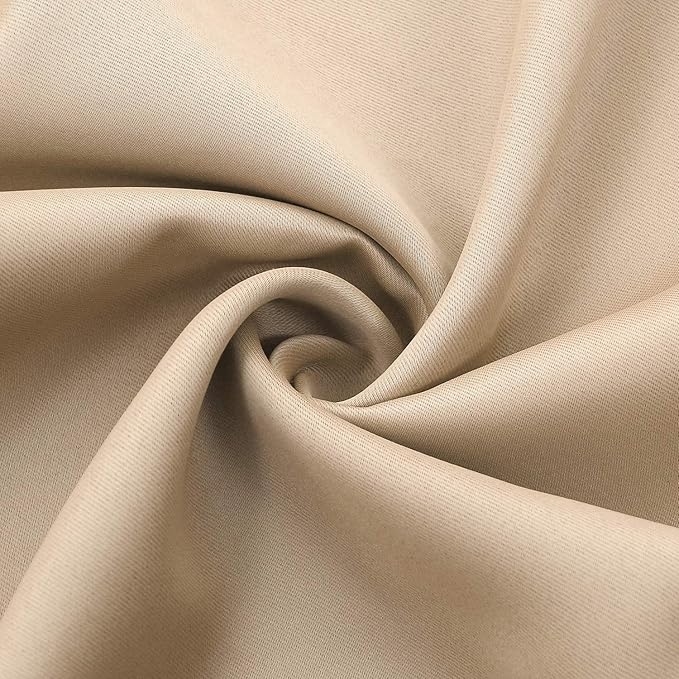 DWCN Blackout Curtains Thermal Insulated Room Darkening Grommet Window - Image 6