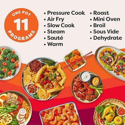 Instant Pot Pro Crisp 11-in-1 Air Fryer and Electric Pressure Cooker Combo - Image 3