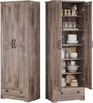 70" Tall Storage Cabinets, Large Wood Storage Pantry Cabinet by Decofy