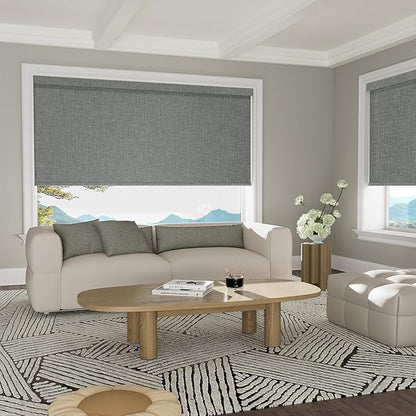 Boolegon Motorized 100% Blackout Roller Blinds - Image 5