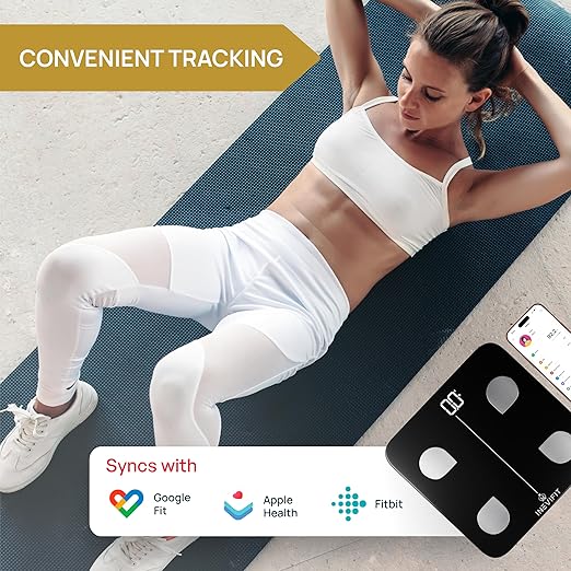 INEVIFIT Smart Body Fat Scale, Highly Accurate Bluetooth Digital Bathroom Body - Image 3