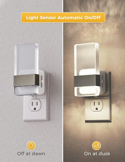 L LOHAS LED Night Light, Night Lights Plug Into Wall, Decorative Nightlight - Image 2
