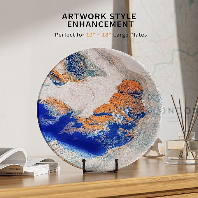 IPAME 8 Inch Large Plate Stands - Image 5