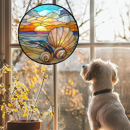 AMDERVEN Stained Glass Window Hanging - Image 2