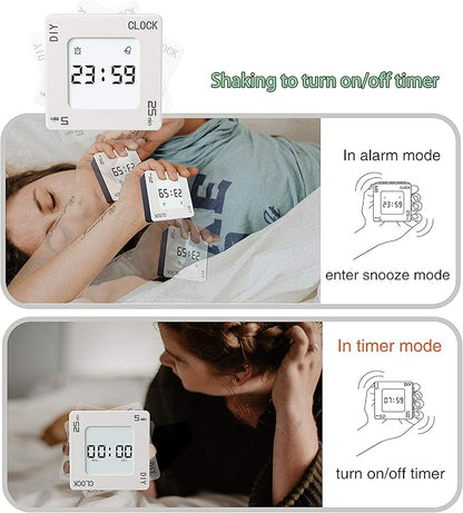 Timer, Creative Shaking Alarm Clock, 25 and Any Minute Time Management Device - Image 2