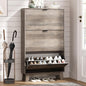 Shoe Cabinet Storage for Entryway by HUANLEGO