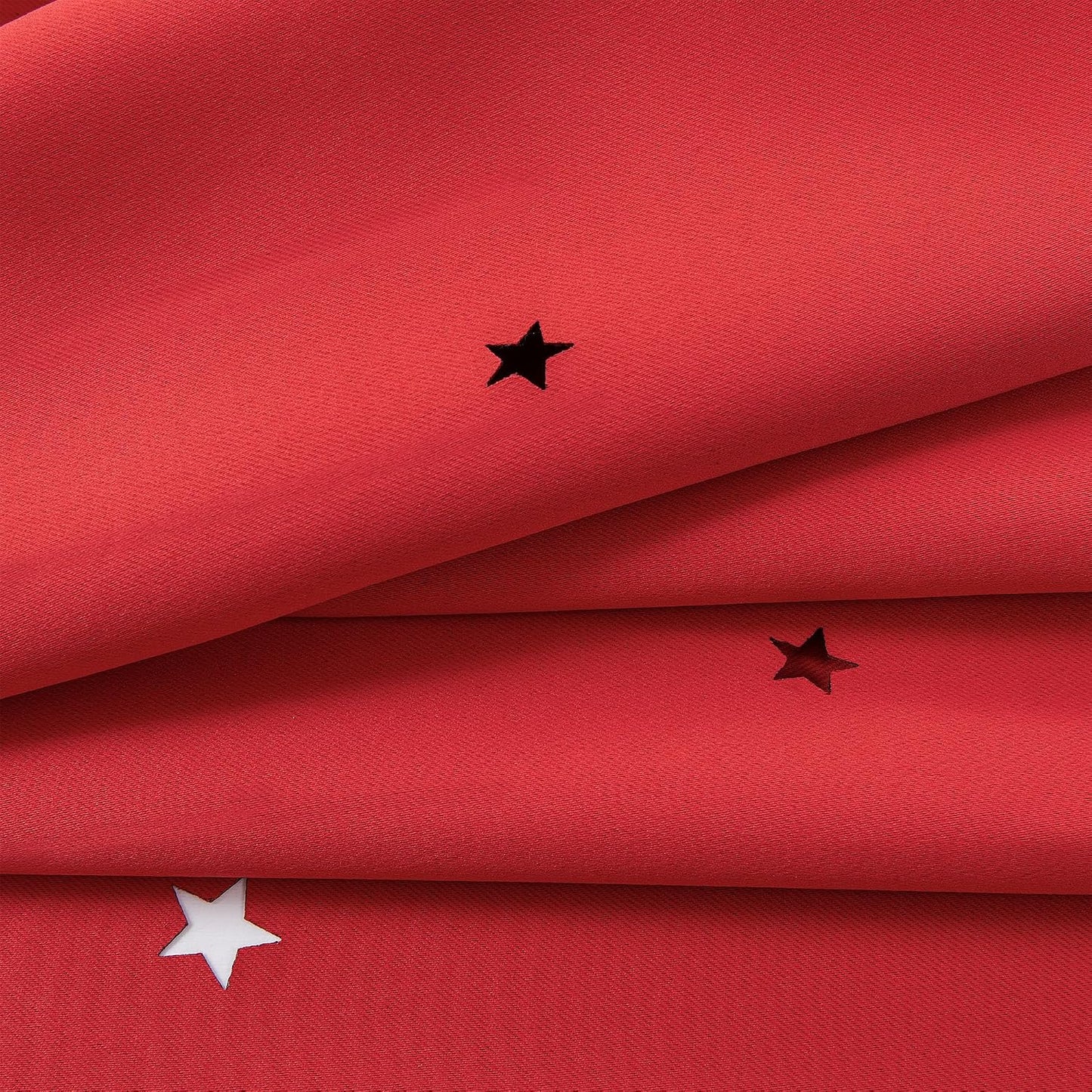 XiDi Red Black Out Curtains for Bedroom Windows Girls Bedroom Decor, Unicorn Curtains for Kids Room 2 Panel 34/84/2