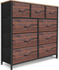 Dresser for Bedroom with 9 Drawers, Chest of Drawers, Storage Drawers Organizer by Sonharlar