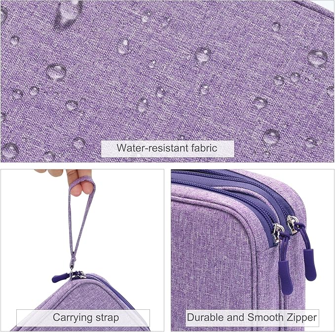 FYY Electronic Organizer, Large Travel Cable Organizer Bag Pouch Electronic - Image 4