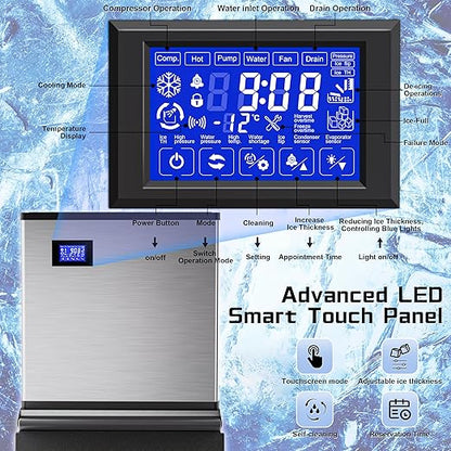 Commercial Ice Maker Machine 500Lbs/24H - Image 3