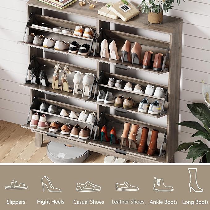 Shoe Cabinet Storage for Entryway - Image 3