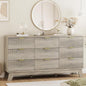 Xixini Fluted Dresser for Bedroom by Xixini
