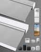 Kincmo Motorized Blinds with Remote, 100% Blackout Motorized Roller Shades Work by KincmoBlinds