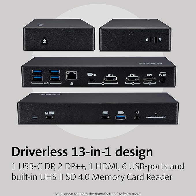 Kensington SD4850P USB-C Docking Station - Image 2
