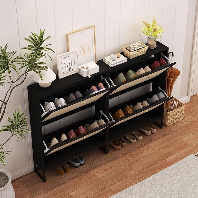 AVZEAR Narrow Shoe Cabinet - Image 7