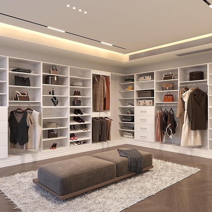 Modular Closet System, Wood Storage - Image 4
