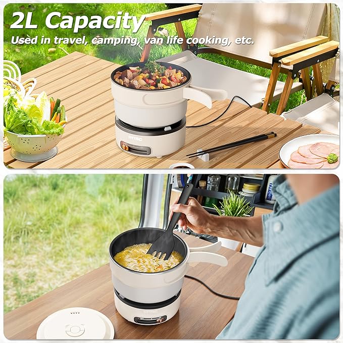 HYTRIC Electric Cooker, 2L Portable Electric Cooker - Image 5