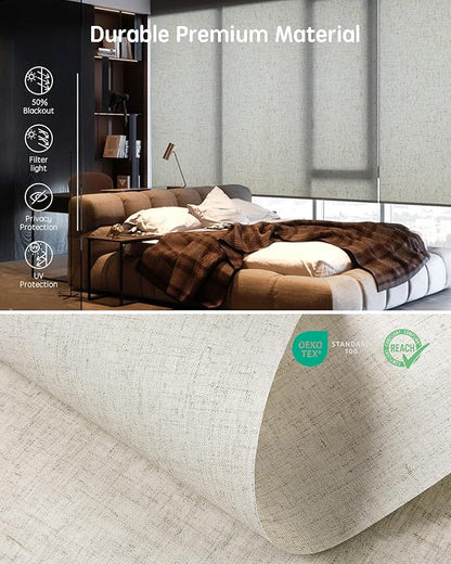 Yoolax Motorized Blinds with Remote, Smart Blinds - Image 6