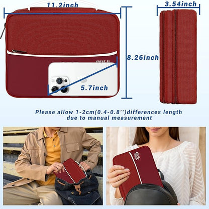 Electronics Organizer, Travel Cord Organizer Pouch, Portable Cable Organizer - Image 3