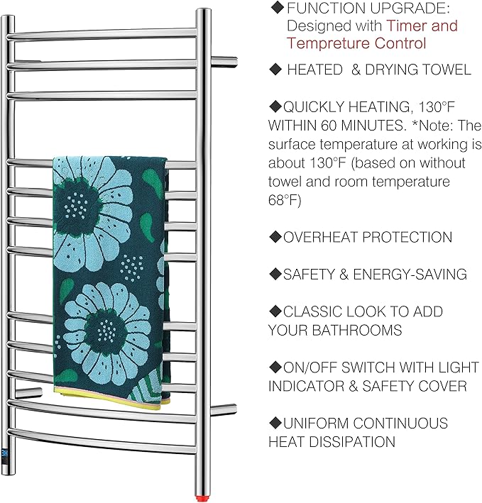 HEATGENE Electric Towel Warmer - Image 6