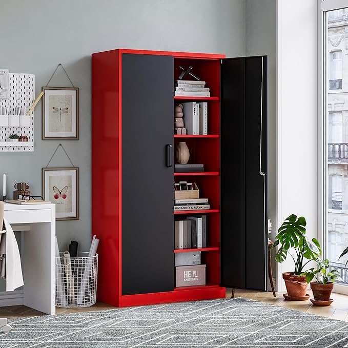 MIIIKO Metal Storage Cabinet - Image 2