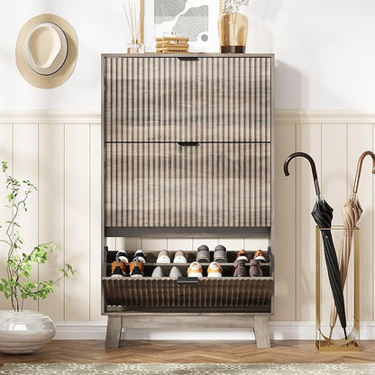 Shoe Cabinet Storage for Entryway - Image 7