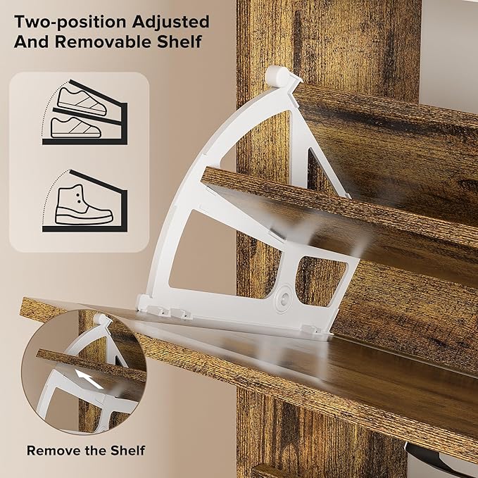 EOYUTLLY Shoe Cabinet for Entryway - Image 5
