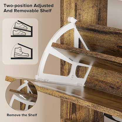 EOYUTLLY Shoe Cabinet for Entryway - Image 5