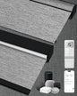 Kincmo Motorized Blinds with Remote, 100% Blackout Motorized Roller Shades Work by KincmoBlinds