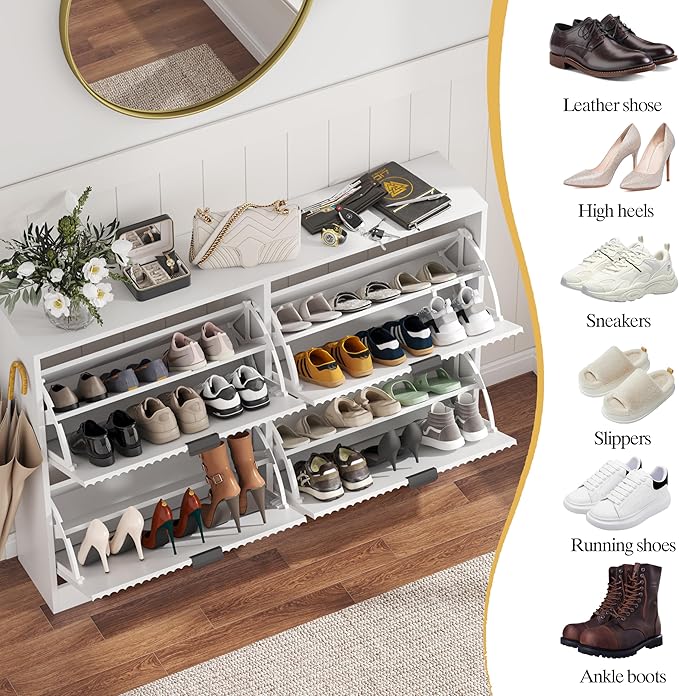 Shoe Cabinet Storage for Entryway - Image 4
